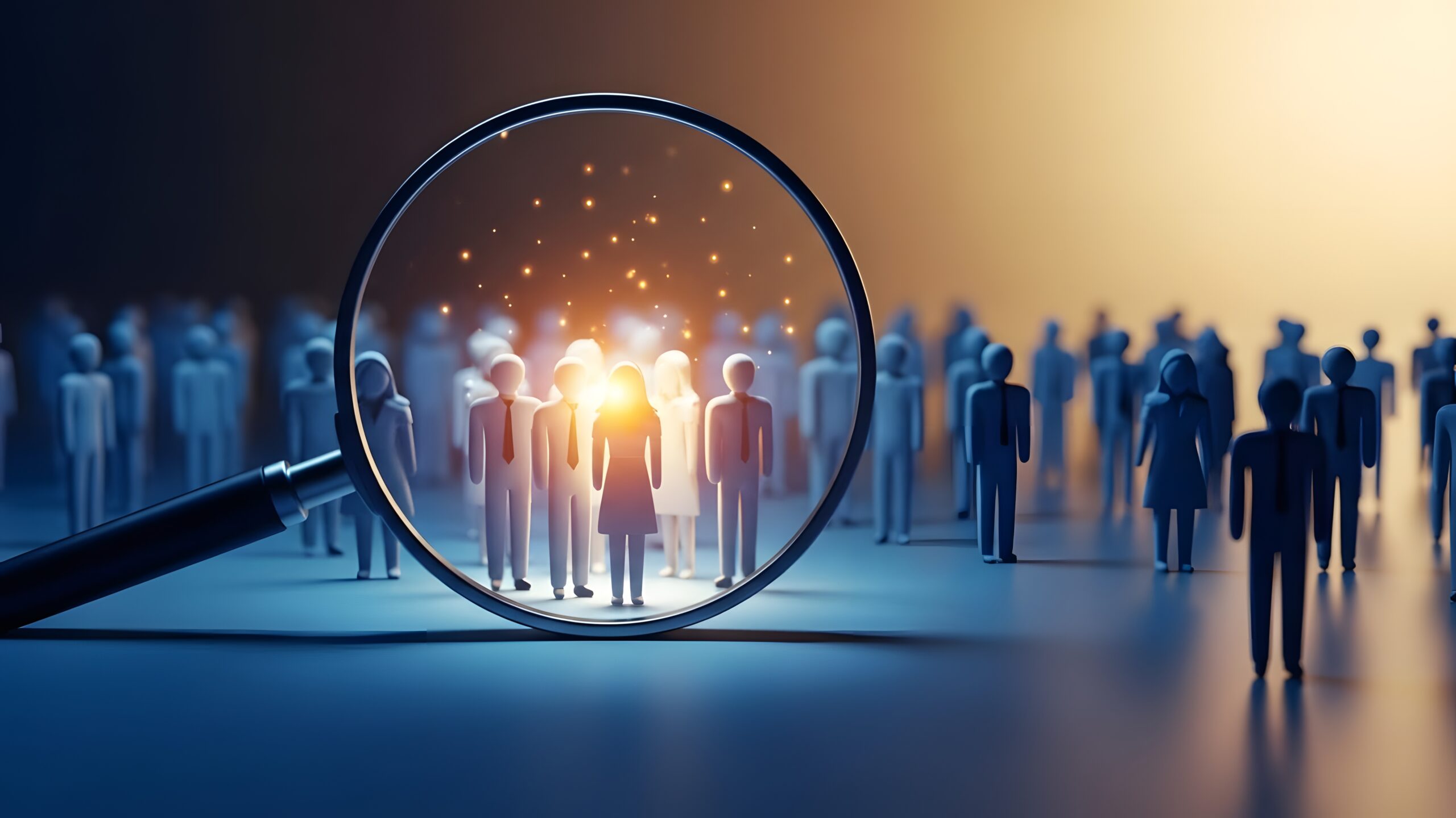 A recruitment search focusing on the right candidate